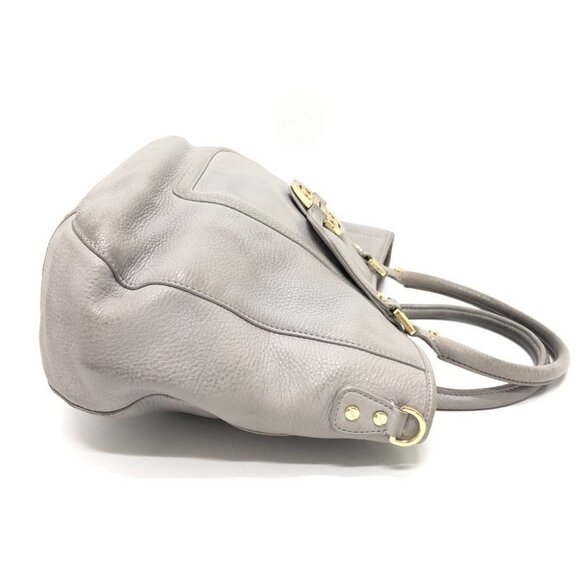 Tory Burch logo Tote bag Leather gray/GoldHardware - Picture 13 of 15